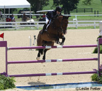 katharine dinan and vancouver won individual gold in show jumping at the 2011 NAJYRC.