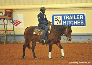 Para-reining makes its debut at the 2013 AQHA World Show