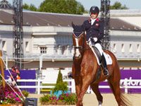 Great Britain continues its Paralympic dominance after the team dressage tests paralympics s wells