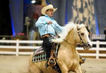 Video: Hunter riders cowboy up to win Who Reins Supreme? competition for charity peter pletcher reining