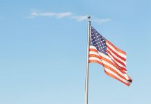 America’s Horse Has Talent quarter horse american flag