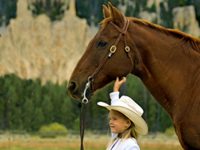 Rocky Mountain Horse Expo Reaches Out to Youth rocky mountain cowgirl