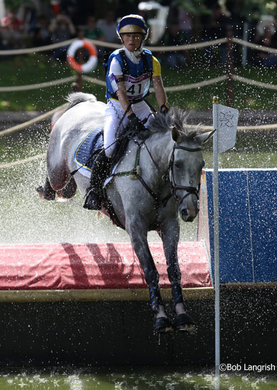 Germany holds the lead in team and individual eventing at London Olympics