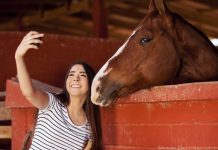 selfie with horse