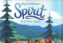 spirit riding free poster