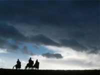 trail ride sillhouette