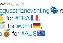 tweet team eventing results