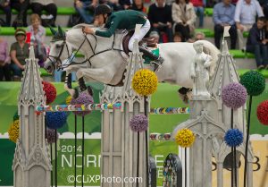 Opening day of show jumping at the Alltech FEI World Equestrian Games