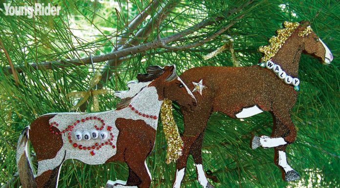 yr horse ornament