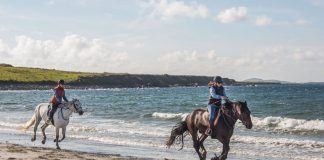 Beach Riding in Ireland