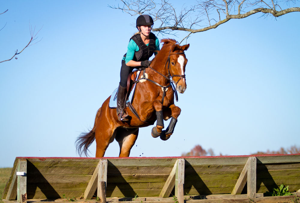 Galloping boots for cross-country