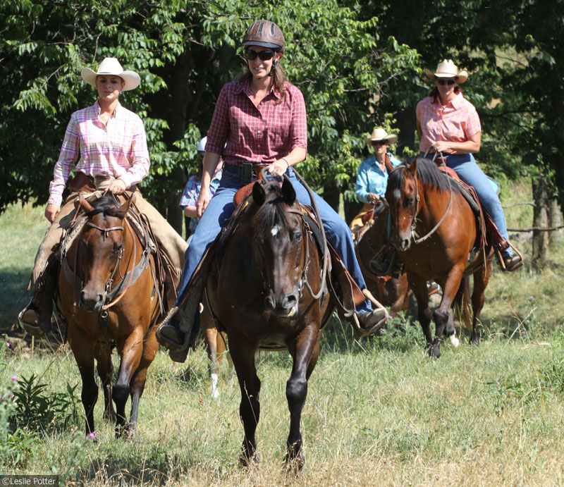 Group trail ride; trail riding club