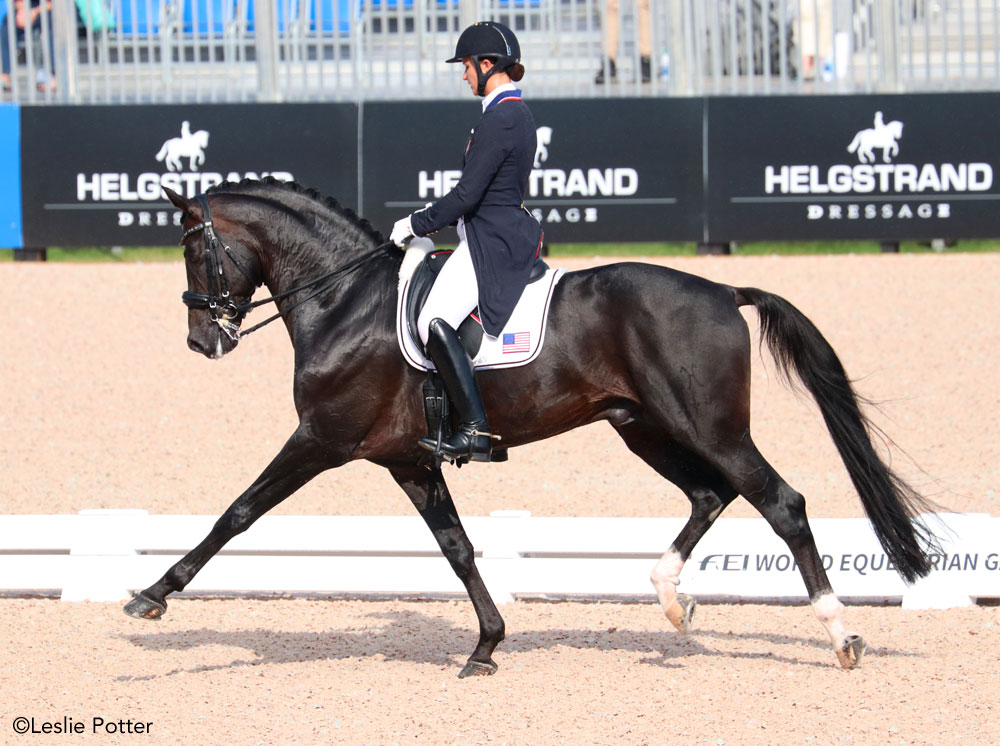 Adrienne Lyle and Salvino 2018 WEG