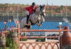 U.S. Show Jumping Team Currently in Second Place at WEG