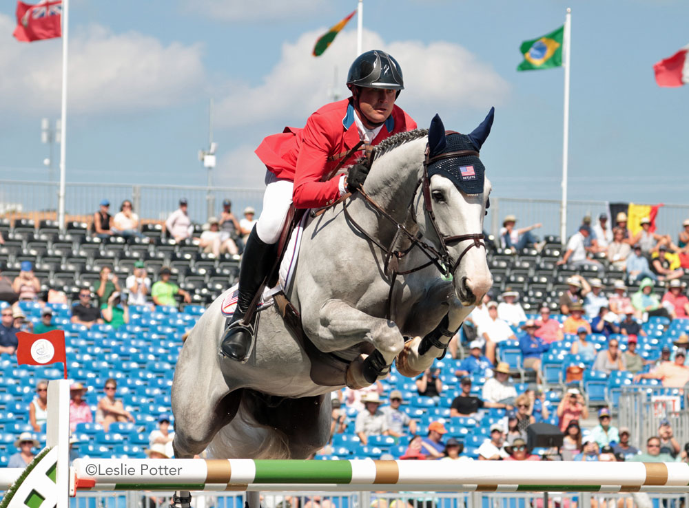 Devin Ryan and Eddie Blue of the United States 2018 WEG