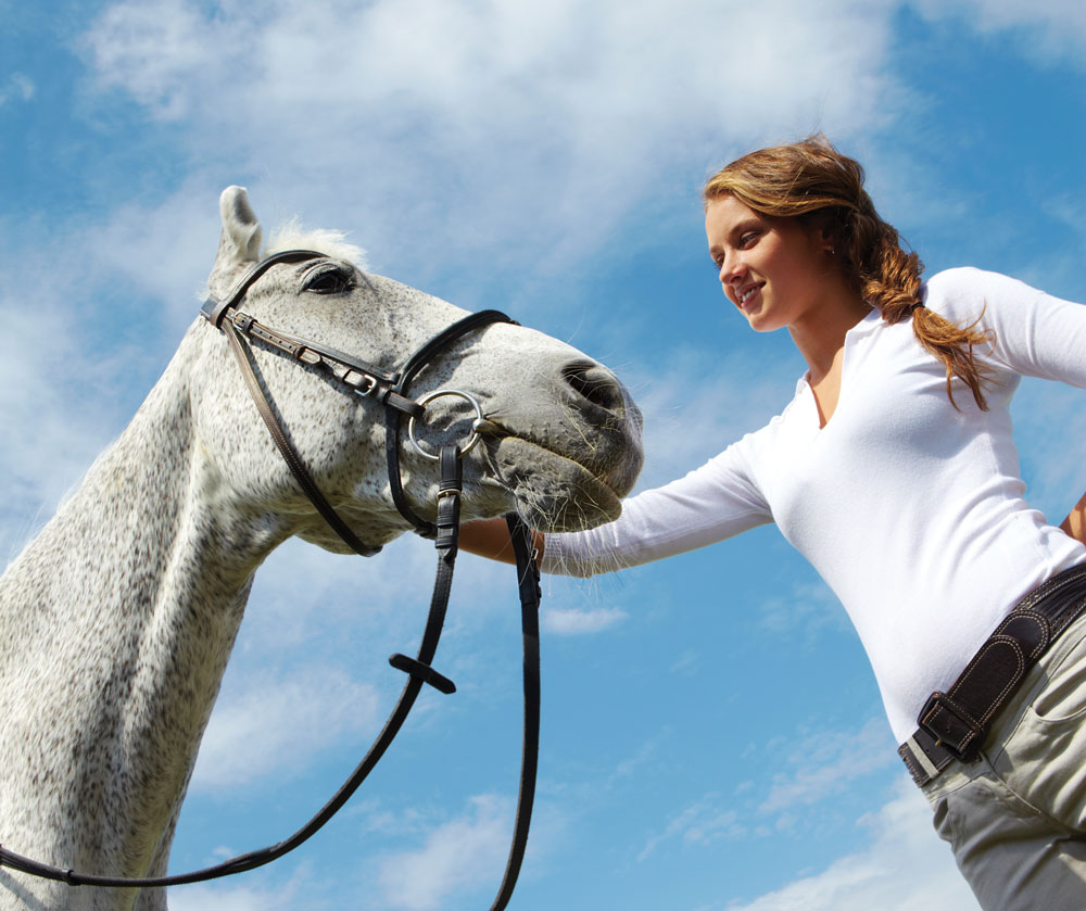 Girl and horse: horse ownership guilt