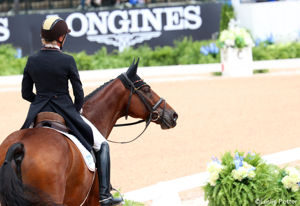 Ingrid Klimke of Germany and SAP Hale Bob OLD 2018 WEG