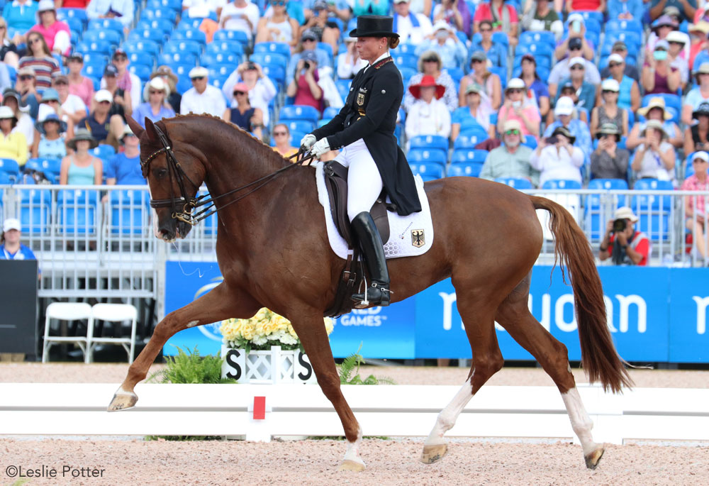 Isabell Werth and Bella Rose 2018 WEG