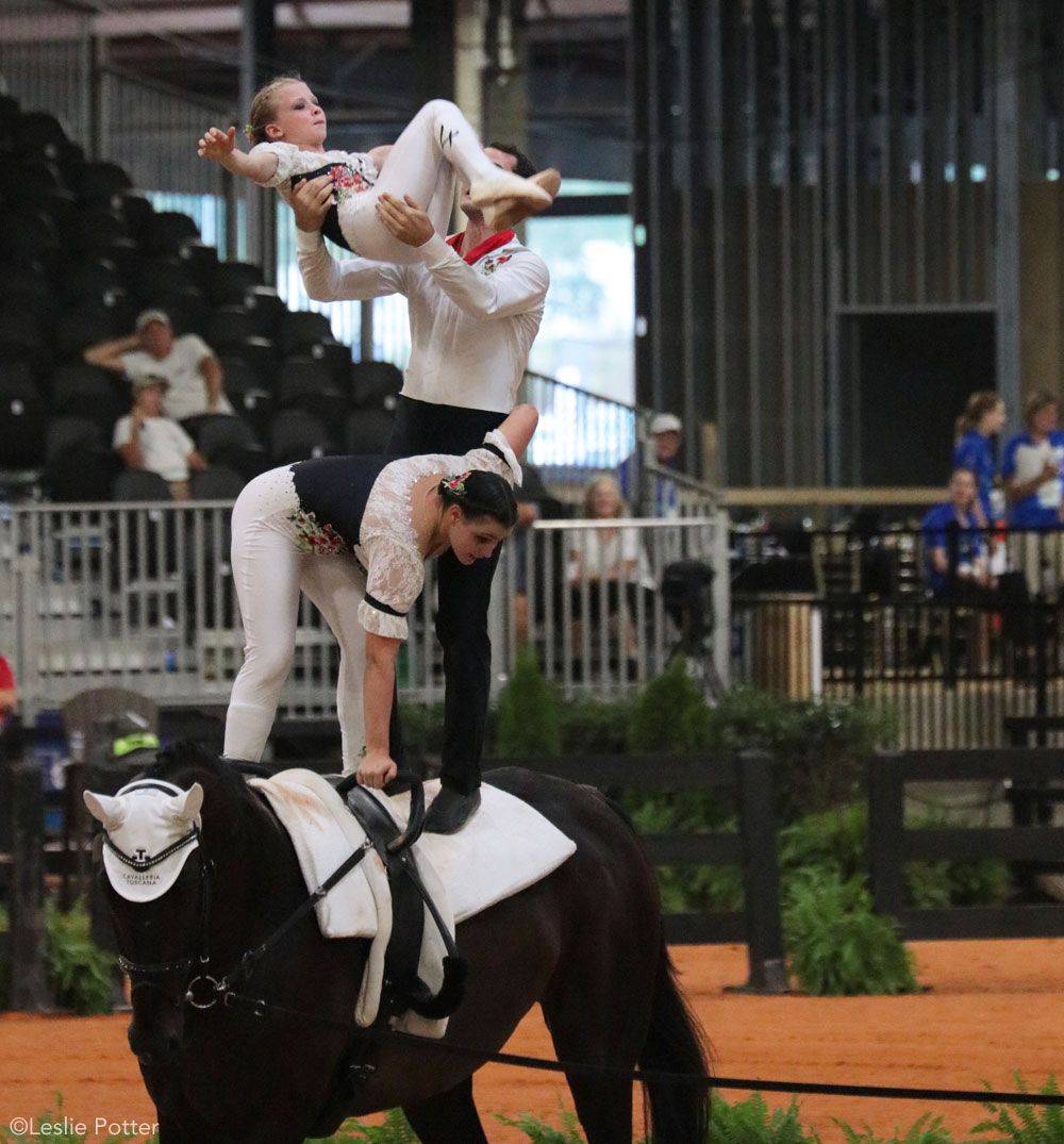 Italy vaulting team 2018 WEG