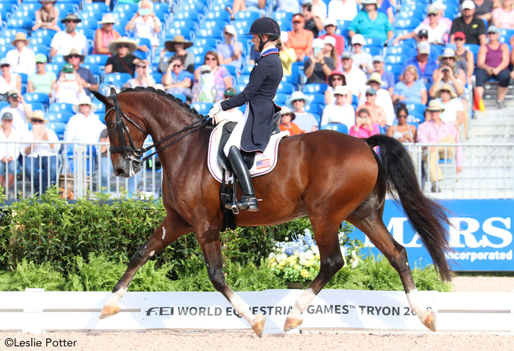 Laura Graves and Verdades 2018 WEG