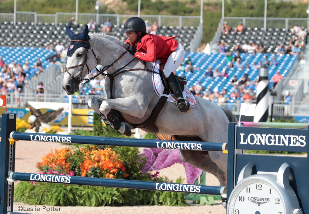 Laura Kraut and Zeremonie of the U.S. 2018 WEG