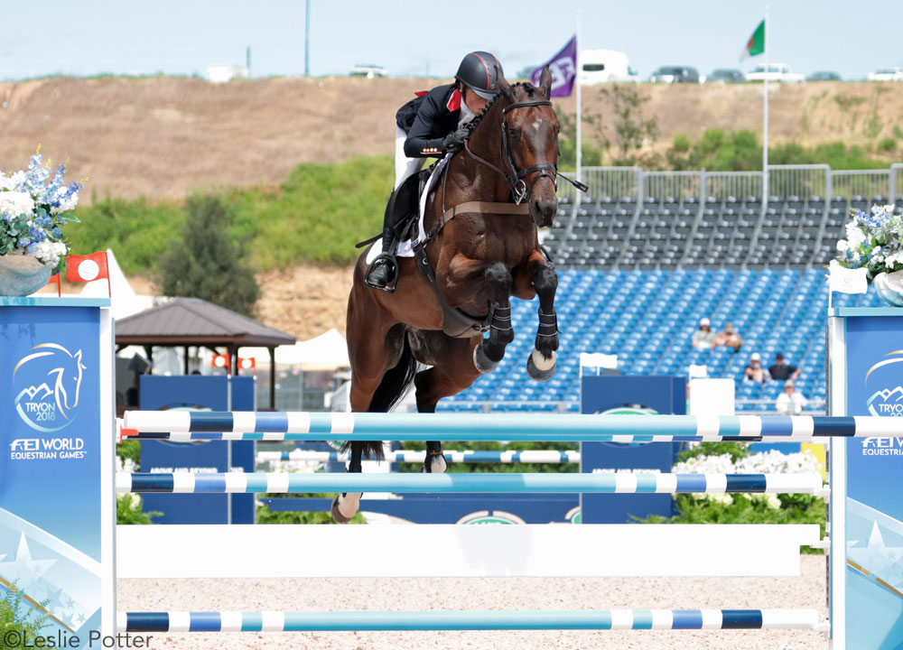 Rosalind Canter and Allstar B 2018 WEG