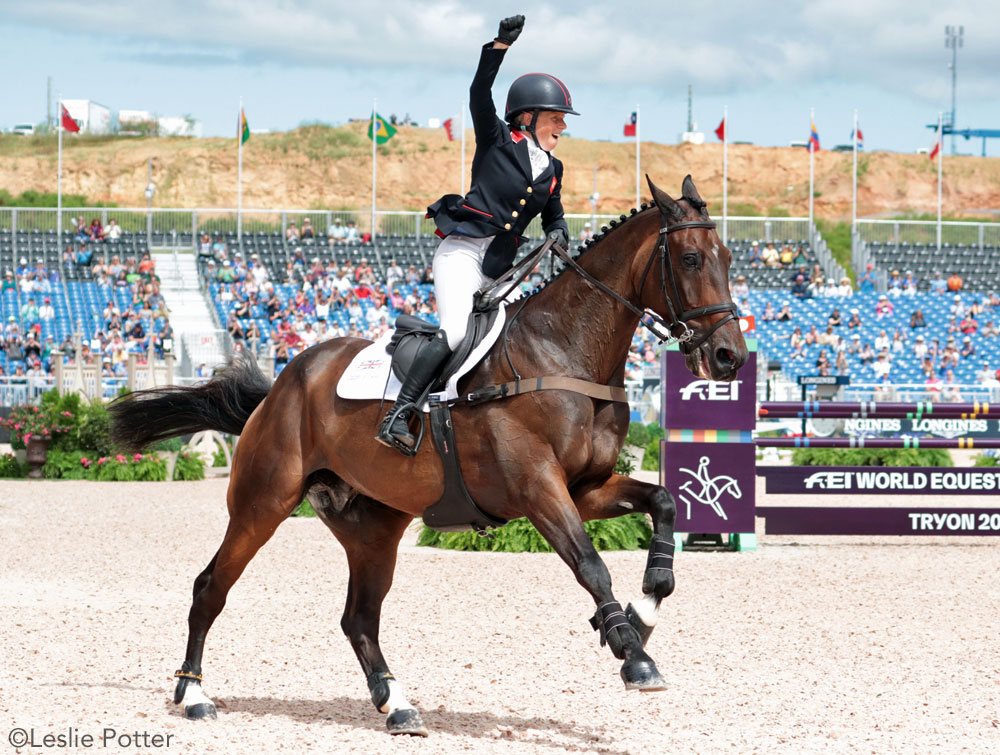 Rosalind Canter and Allstar B 2018 WEG