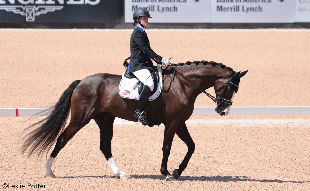 Roxanne Trunnel and Dolton 2018 WEG