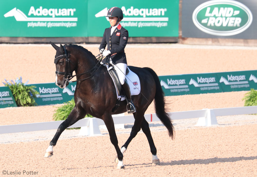 Sophie Wells and C Fatal Attraction para-dressage