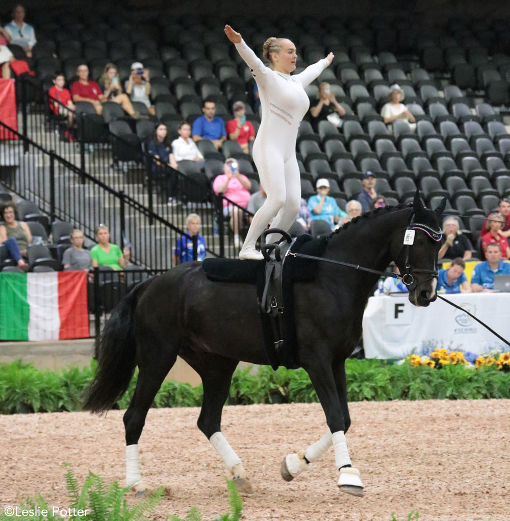 Tessa Divita and Romeo