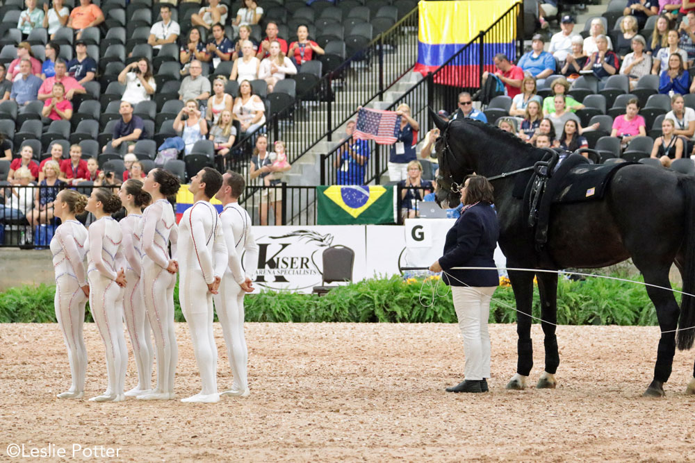 The U.S. Vaulting Squad. 2018 WEG