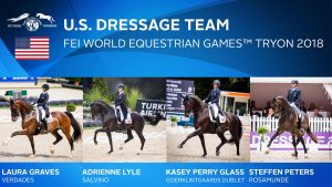 US Equestrian Names The Dutta Corp. U.S. Dressage Team for the FEI World Equestrian Games™ Tryon 2018