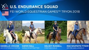 US Equestrian Names U.S. Endurance Squad for FEI World Equestrian Games™ Tryon 2018