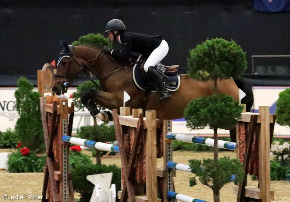 Amanda Derbyshire and Luibanta BH - 2018 National Horse Show