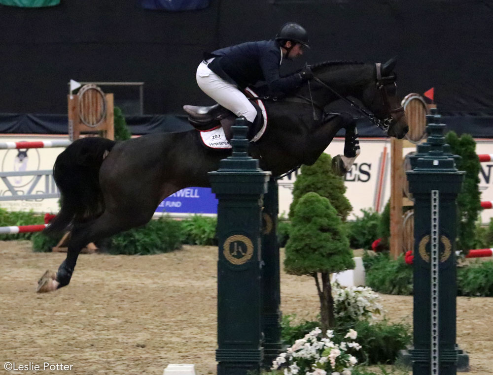 Lorcan Gallagher and Hunters Conlypso II - 2018 National Horse Show