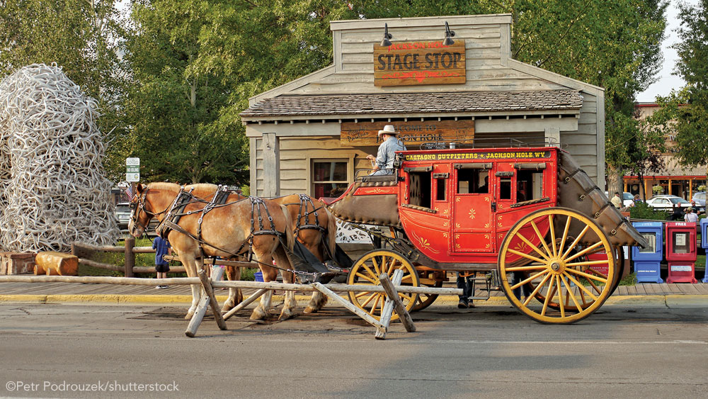 Downtown Jackson, Wyoming