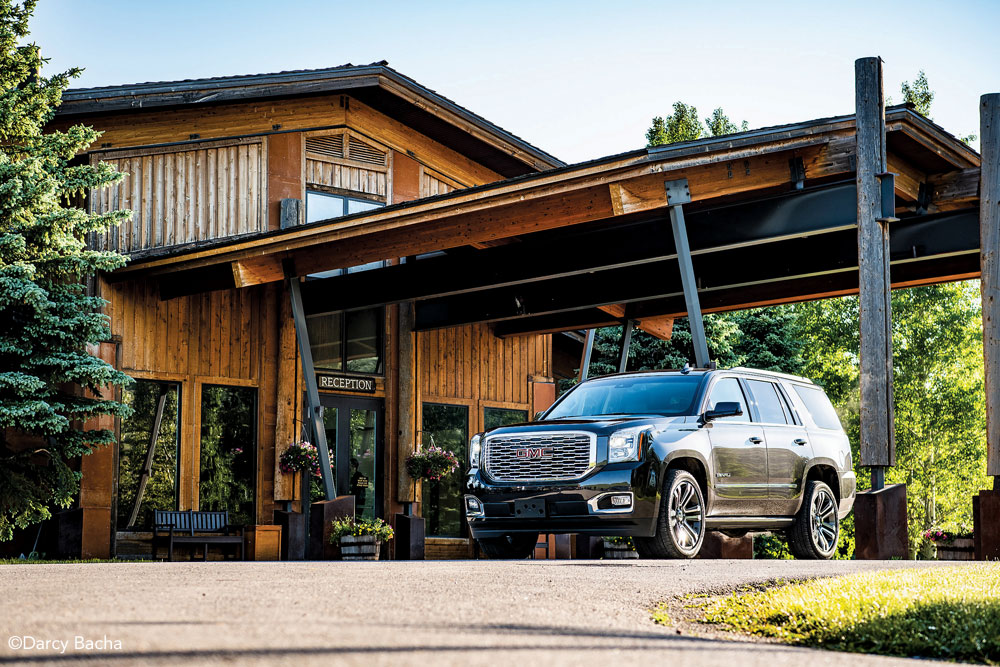 GMC Yukon Denali at Spring Creek Ranch