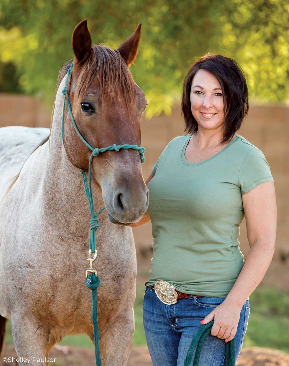 Mustang trainer Annie McDermaid