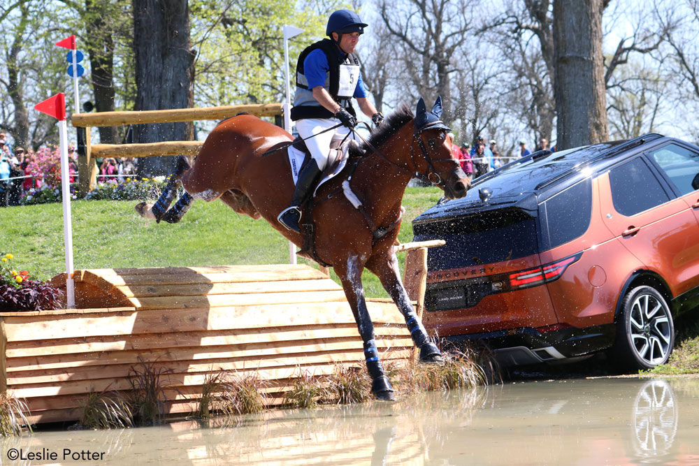 U.S. competitor Phillip Dutton at the Land Rover Kentucky Three-Day Event