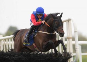 Winning Racehorse Celebrates at the Pub