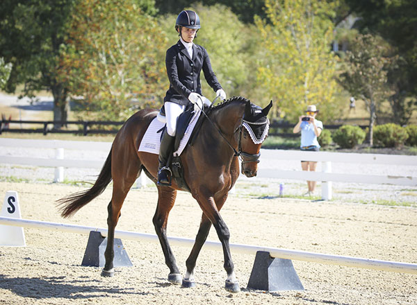 Alison O'Dwyer and Fifth Ace at the 2019 Thoroughbred Makeover