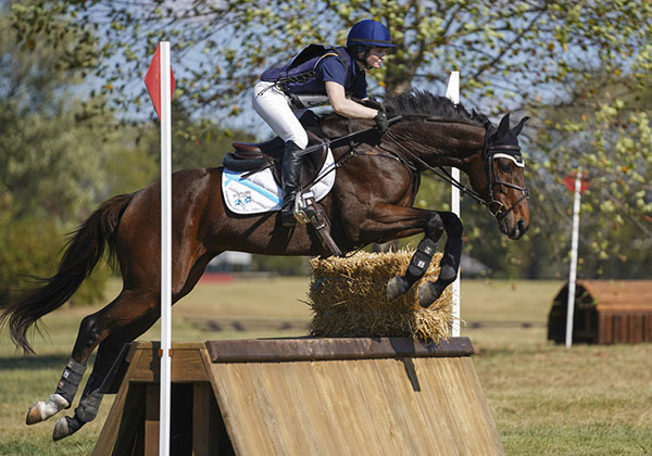 Rosie Napravnik and Sanimo at the 2019 Thoroughbred Makeover