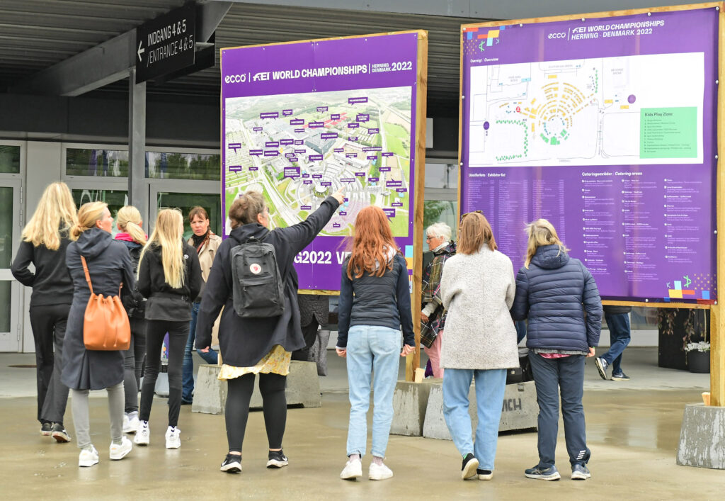 herning fans venue map