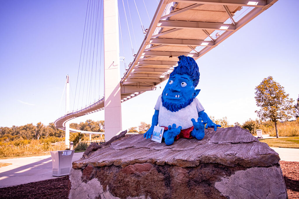 Omaha's resident troll, Omar