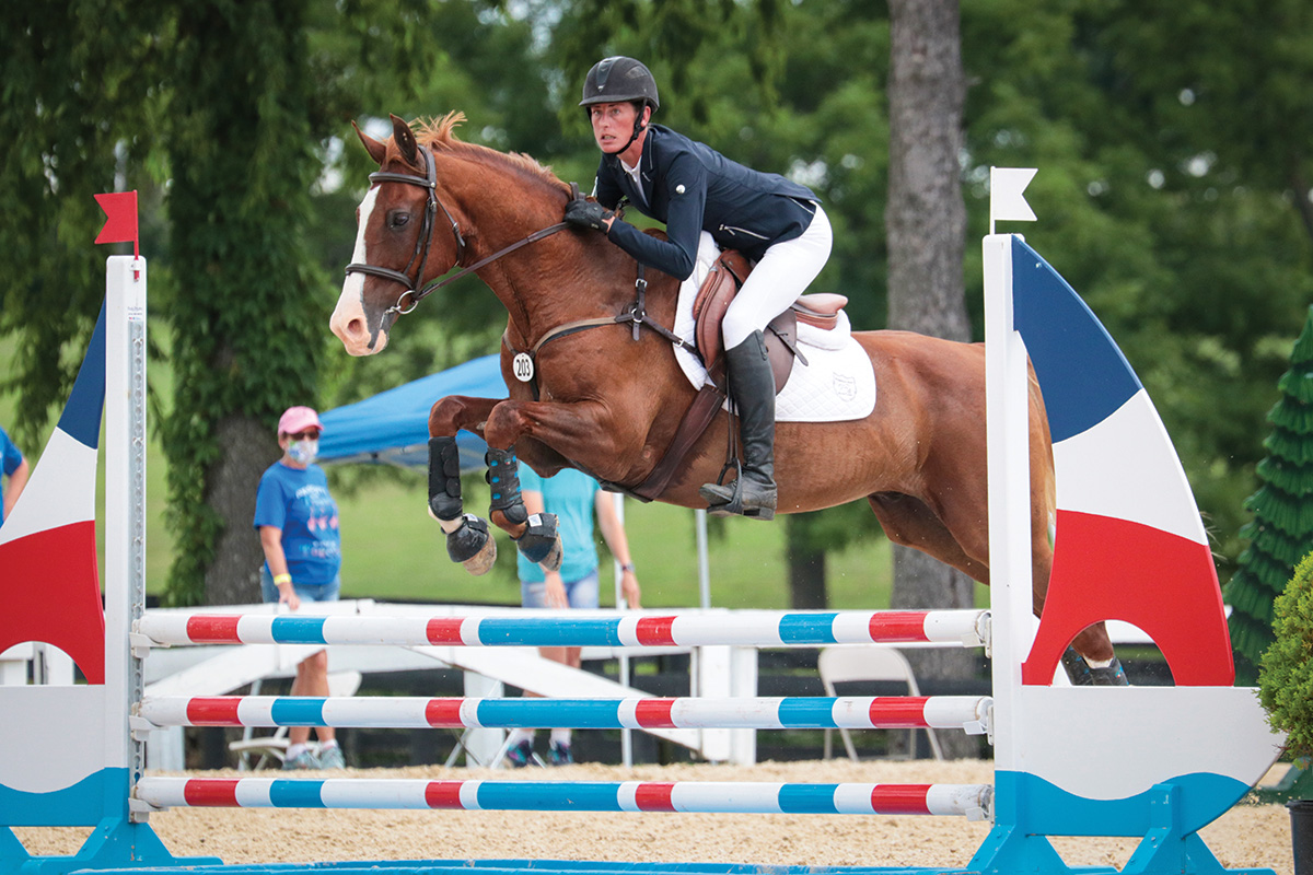 A show jumping competition