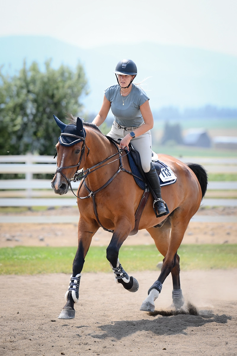 Kendall Thomas, who battles guilt over barn time/family balance.