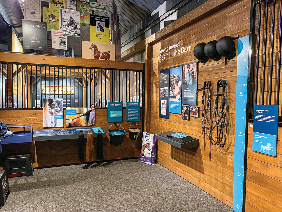 The American Saddlebred Museum.