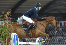 Sweden’s Henrik von Eckermann aboard King Edward will be an equestrian to watch in jumping at the 2024 Olympics, as they are the number one ranked show jumping horse and rider in the world