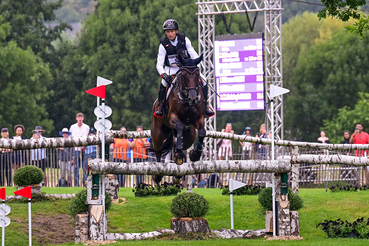 The dynamic duo of Michael Jung (GER) and fischerChipmunk FRH at the 2026 FEI World Championships.