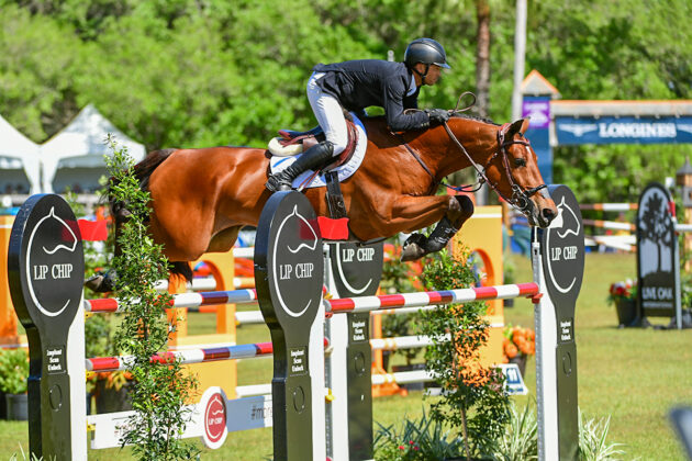 Kent Farrington and Toulayna were second in the 2024 Live Oak International FEI World Cup Qualifier